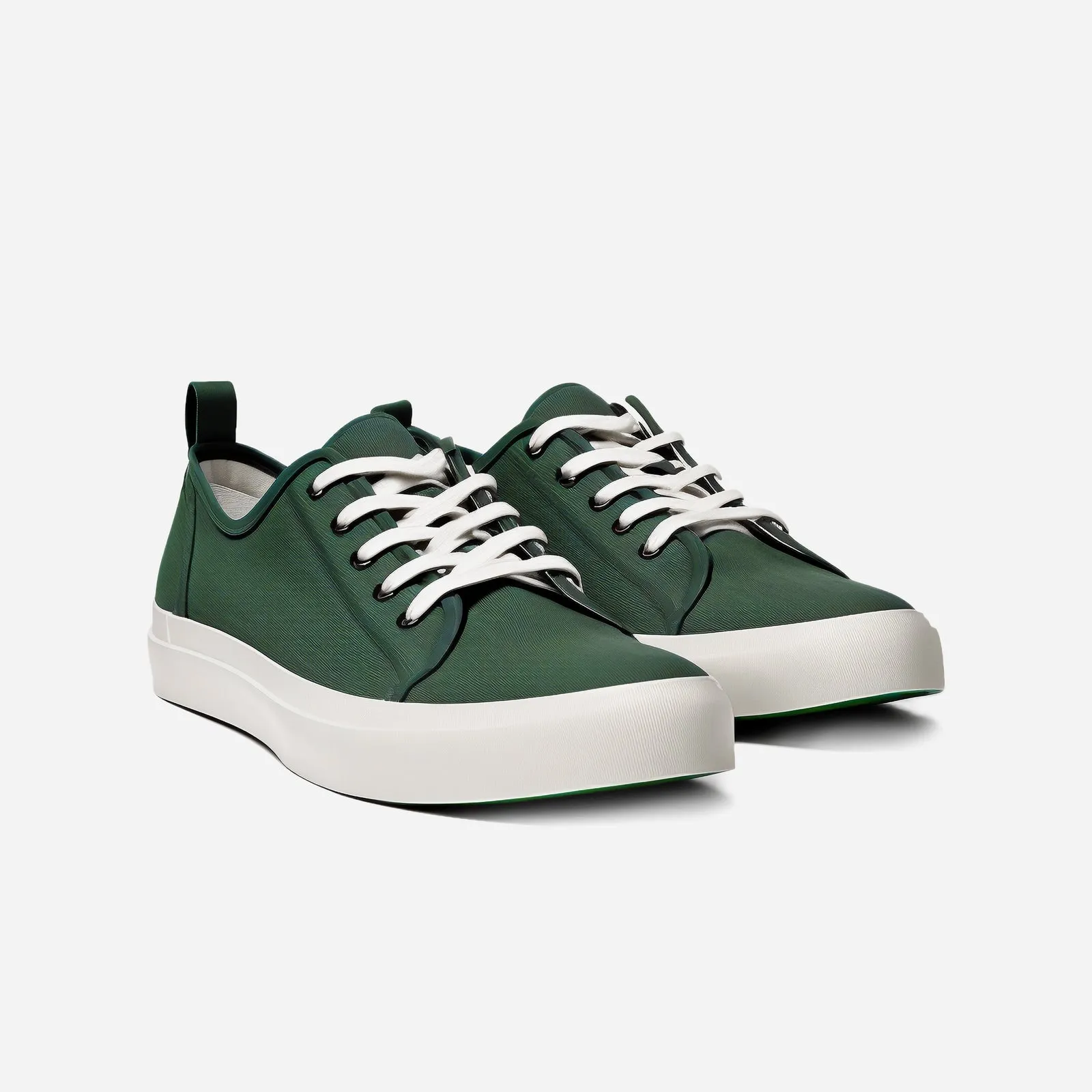 Canvas Sneakers, Green, imaginea 1 din 5