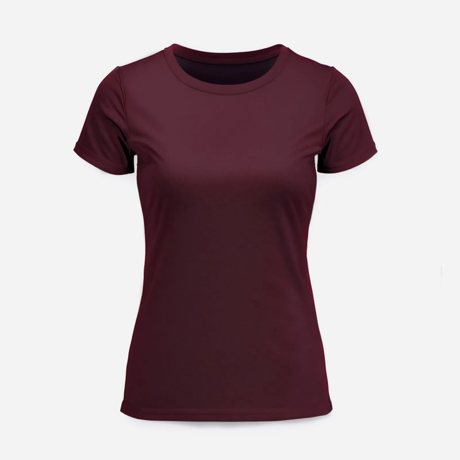Women's T-shirt, Red, imaginea 5 din 5