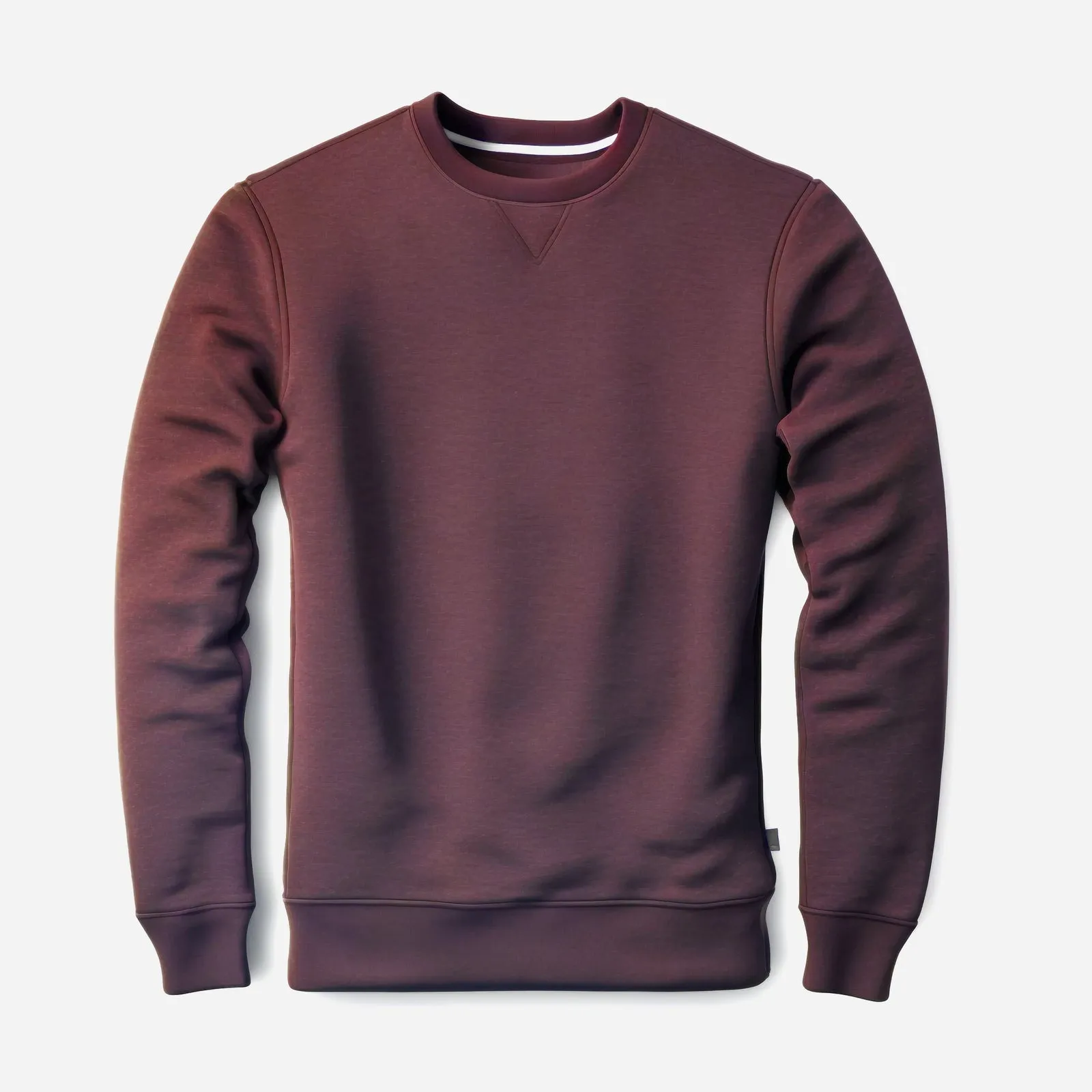 Men's Crewneck, Red, imaginea 17 din 20